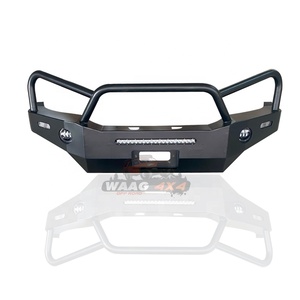 Phía Trước Bumper Tời Bull Thanh Cho Nissan Tuần Tra <span class=keywords><strong>Gr</strong></span> Y61 1998/2005 4X4 Phụ Kiện Tiêu Chuẩn 10 Bộ Off Road Phía Trước Bumper - Product Image 3