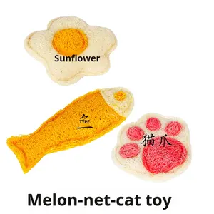 Juguete para Gatos con Esponja Vegetal, Antiarañazos, Alivio del Picor, Entretenimiento para Mascotas, Limpieza Dental, Varita Educativa - Product Image 5