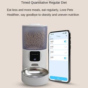 Distributeur automatique intelligent Elecpet 6L Love Solid pour animaux <span class=keywords><strong>de</strong></span> compagnie avec caméra HD 1080P, suivi vidéo connecté et IA interactive - Product Image 4