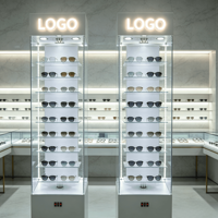 Présentoir rotatif pour lunettes, support de sol pour lunettes de soleil, présentoir de lunettes pour magasin d'optique