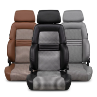 Siège de course universel Recaro Classic LX JBR1081B prêt à être expédié pour voitures modifiées et simulateurs de course avec fonction de dégagement rapide