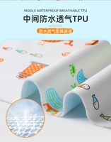 Hochwertiges Stricken aus 100% Polyester mit wasserdichtem TPU-Stoff Baby Windel Medical Water proof Women's Menstrual Pad für Mädchen