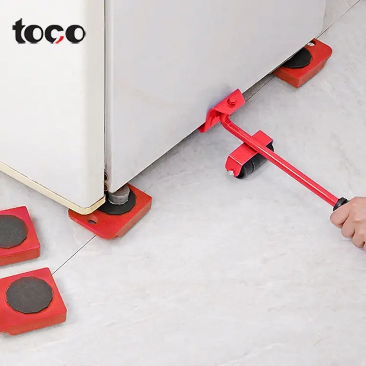 TOCO Heavy Furniture Appliance Moving Lifting System 5 Packs Mover Tool Set