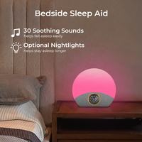 Altavoz Portátil para Exteriores con Función de Reloj LED RGB, Subwoofer, Mini Caja de Altavoz con Control de Botones, Compatible con Tarjeta de Memoria, para Fiestas