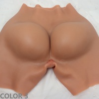 1.6cm fesses rembourrées Silicone culottes formes mammaires costumes pour transgenre Drag Queen faux vagin pour transexuelles