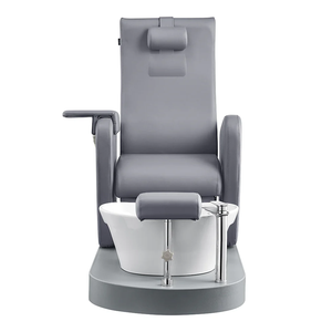 Sillón de Pedicura Reclinable Ajustable con Tazón de Cerámica, Jets Magnéticos, Silla de Spa con Vibración y Masaje para Salón de Belleza - Product Image 5