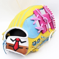 Gant de baseball en cuir kip de 11,5 pouces pour jeunes, personnalisable OEM avec broderie et sérigraphie, pour l'entraînement des jeunes joueurs de terrain, achat en gros