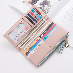 CARRKEN DELL'UNITÀ di elaborazione delle Donne di Cuoio Del Raccoglitore Del Sacchetto Della Chiusura Lampo Dell'annata <span class=keywords><strong>Femminile</strong></span> Borsa Del <span class=keywords><strong>Portafoglio</strong></span> Tasca Del Telefono del Supporto di Carta di Modo Lungo Delle Donne Del Raccoglitore - Product Image 6