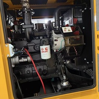 Groupe électrogène diesel industriel mobile super silencieux 50 kVA 40 kW refroidi par eau avec télécommande 110 V 240 V 400 V puissant
