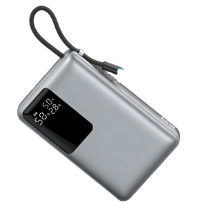 <span class=keywords><strong>Batterie</strong></span> <span class=keywords><strong>externe</strong></span> personnalisée avec logo, 20000 mAh, PD 65 W, charge rapide, pour iPhone, ordinateur portable, écran LED - Product Image 1