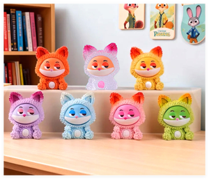 Vente en gros figurines miniatures de panda, lapin, renard, chien, mini figurines d'animaux réalistes de dessin animé pour le jardin, jouets de bombes de bain pour enfants - Product Image 5