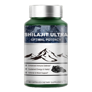 纯喜马拉雅Shilajit超胶囊All-in-1男性能量增强草药 + 85% 黄腐酸代谢和免疫支持 - Product Image 2