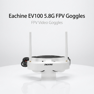 Lunettes FPV Eachine EV100 5.8G à double écran 720x540, 72 canaux, recherche automatique, casque avec ventilateur intégré, batterie 7.4V 1000mAh pour drone - Product Image 1