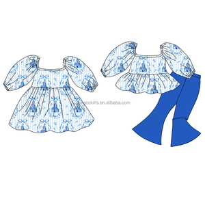 Preventa MOQ 5, Ropa de Verano Estilo Occidental para Niñas en Rosa Azteca, Vestidos para Hermanas al por Mayor, Conjuntos de Boutique para Niños, Ropa a Precio de Fábrica - Product Image 6