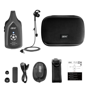 Auriculares Intercomunicadores <span class=keywords><strong>EJEAS</strong></span> F6 para Árbitros con Comunicación de Audio Full Duplex para Árbitros de Fútbol - Product Image 1