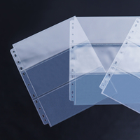 Archivalpro PP Transparente Tamaño A4, 1/2/3/4/12/20 Bolsillos, Impresión UV, 0.11mm de Grosor, Páginas para Colección de Monedas y Billetes, 10 Unidades/Bolsa, Álbum de Fotos