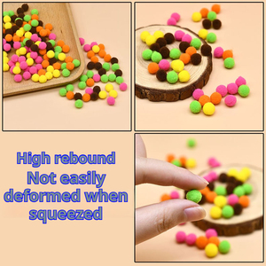 NOUVEAU OEM 20 pièces/boîte Matériaux <span class=keywords><strong>de</strong></span> pêche à la mouche en forme d'œufs <span class=keywords><strong>de</strong></span> <span class=keywords><strong>poisson</strong></span> artificiels 10mm Boules douces et moelleuses pour leurres <span class=keywords><strong>de</strong></span> pêche à la mouche - Product Image 6