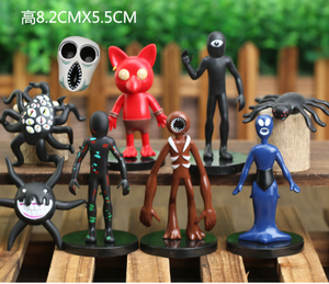HY Nouveauté Ensemble de 6 figurines d'action de la 6ème génération <span class=keywords><strong>Five</strong></span> <span class=keywords><strong>Nights</strong></span> <span class=keywords><strong>at</strong></span> Freddy's FNAF Jouets Cadeau Poupées de collection Décoration de fête - Product Image 3