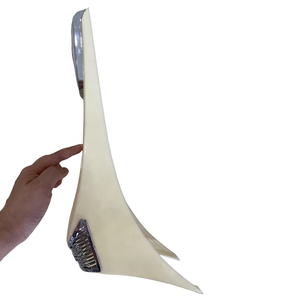 Partes del cuerpo de la motocicleta ABS galvanizado decorativo cubierta embellecedora delantera cubierta de la cabeza del patinete para <span class=keywords><strong>VESPA</strong></span> <span class=keywords><strong>PX125</strong></span> PX150 - Product Image 5