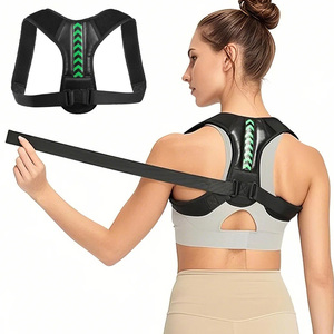 FSPG sabuk bahu lurus pria dan wanita, korektor postur, sabuk penyangga tulang belakang lurus, sabuk bahu dapat disesuaikan, harga pabrik - Product Image 2