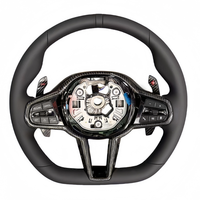 Volant sport en fibre de carbone de haute qualité pour BMW G01 G06 G30 G31 G20 G12 G11 G05 G80 G82 M5 M4 M3 G38 G22 G90 G87