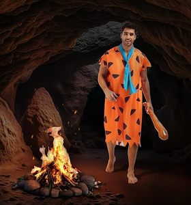 Costume d'<span class=keywords><strong>homme</strong></span> <span class=keywords><strong>des</strong></span> <span class=keywords><strong>cavernes</strong></span> pour <span class=keywords><strong>homme</strong></span> avec chauve-souris gonflable et cravate-tenues d'Halloween simples et amusantes pour Halloween Cosplay - Product Image 6