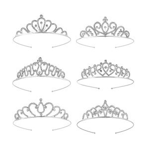 Fille coréenne princesse fête diadème mère fille couronne bandeau cristaux enfants alliage couronne cheveux peigne fêtes spécial - Product Image 6