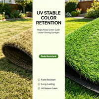 Gazon artificiel en rouleau de 20 mm, tapis synthétique pour aménagement paysager, pelouse verte pour jardin extérieur, cour, patio, pelouse pour animaux de compagnie