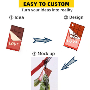 Clip Dispensador <span class=keywords><strong>de</strong></span> Bolsas para Excremento <span class=keywords><strong>de</strong></span> Perro SinSky, Personalizado con Formas Bonitas, Portátil y Manos Libres, <span class=keywords><strong>de</strong></span> PVC, Soporte para Bolsas <span class=keywords><strong>de</strong></span> Desechos <span class=keywords><strong>de</strong></span> Mascotas Poop Loop - Product Image 6