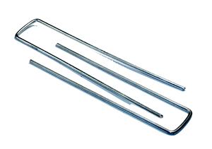 Grapas De Paisaje Antioxidantes De Calibre 11 De 6 Pulgadas, Estacas De jardin Galvanizadas Con Vastago Suave De <strong>Hierro</strong>, <strong>Clavos</strong> - Product Image 4