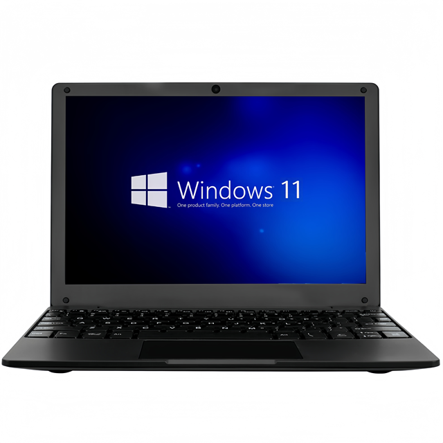 New Wholesale 10.1 Inch IPS Education Laptop Windows 11 Intel N4000 8GB RAM 128GB SSD Cheap School Laptop