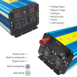 <span class=keywords><strong>Lvyuan</strong></span>-inversor de onda sinusoidal pura para coche, fuente de alimentación de 5KW y 5000W, convertidor de transformador de voltaje de 12V de CC, 220V - Product Image 2