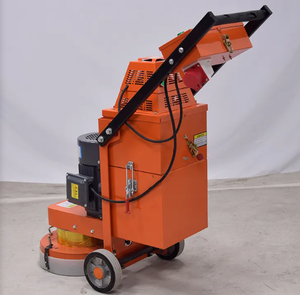 Machine de ponçage de sols époxy manuelle/automatique Wadjay de haute qualité, sans poussière, pour revêtements en béton, avec moteur et engrenages puissants à faible encombrement - Product Image 4