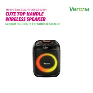 Altavoz Portátil para Fiestas con Luz RGB, Bajos Potentes de 10-30W, Inalámbrico, con Micrófono Incorporado, Control Remoto, Compatible con FM/USB/TF, Karaoke para Exteriores - Product Image 1