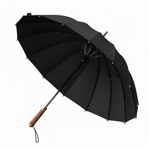 Business <b>Umbrella</b> Company Gift <b>Umbrella</b> High Quality Wooden Handle Windproof 16k <b>Umbrellas</b> Classic Style - Product Image 2