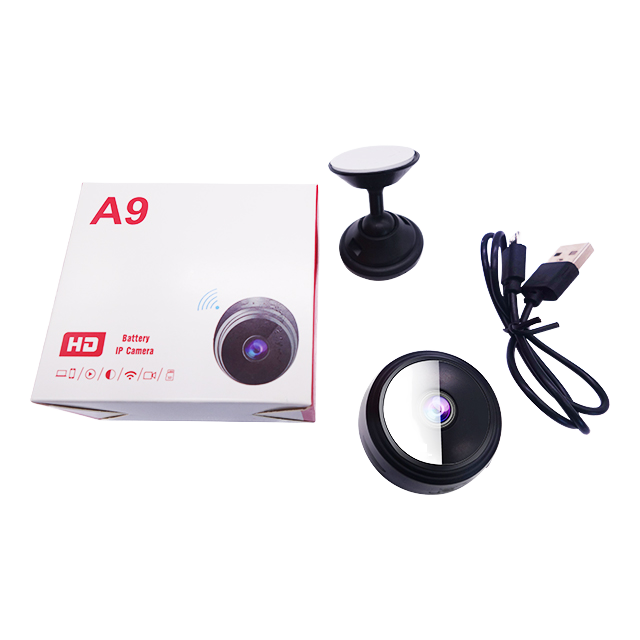 A9 180 Security Mini WiFi Camera Night Vision Human Detection Intelligent Communication Remote Control