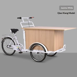 ¡Gran oferta! Triciclo de carga <span class=keywords><strong>Bakfiets</strong></span> de fábrica con pedales, gran capacidad, carga reforzada, capacidad de carga de 200 kg. - Product Image 5