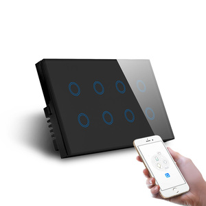 Interruptor de Pared Inteligente MakeGood de 147 mm, Control Remoto por Wifi con Aplicación Tuya, Panel de Vidrio Templado, para Uso en Hogar y <span class=keywords><strong>Hotel</strong></span> - Product Image 5