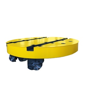 China Supply Transfer <strong>Cart</strong> 1-1300T Heavy Duty Transport Motorized <strong>Carts</strong> Electric <strong>Flat</strong> Bed Trolley - Product Image 1