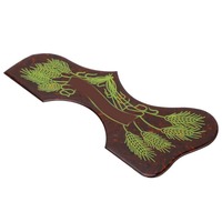 Pickguard pour guitare acoustique, épaisseur 2 mm, motif orge, plaque anti-rayures pour J200