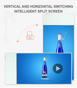 Sexy 43 49 55 dọc hai Mặt hiển thị Mall Trần hiển thị kỹ thuật số biển trong nhà siêu mỏng cửa sổ <span class=keywords><strong>LCD</strong></span> Máy nghe nhạc quảng cáo - Product Image 6