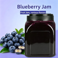 Confiture de fruits de myrtilles commerciale 3 kg |   Topping en gros pour Bubble Tea, pâtisseries et desserts