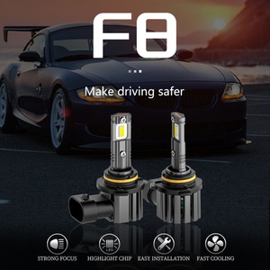 SANVI OEM ODM - Faros Delanteros LED con Lente de Proyector F8 H7 H4 H11 H1, Bombillas LED para Automóviles - Product Image 3