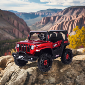 Cubierta para Auto de Juguete de 2 Plazas para Niños, Auto Eléctrico de 12V con Control Remoto para Padres, Música y Reproductor de MP3, Hecho de Plástico Resistente - Product Image 3