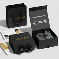 Boîte cadeau rigide en carton magnétique de qualité supérieure avec logo personnalisé, recyclable, pour cadeaux, boîte en papier pour expédition