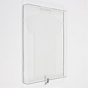 Boîte à chaussures verrouillable en acrylique, transparente, pour t-shirt, présentoir, boîte avec Film enroulé de fermeture et emballage à bulles, 3 à 7 jours de travail, <span class=keywords><strong>YGL</strong></span> - Product Image 3