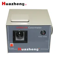 Huazheng testador colorido elétrico, testador de cor do óleo digital para óleos e gorduras, com colorímetro de teste de cor de óleo