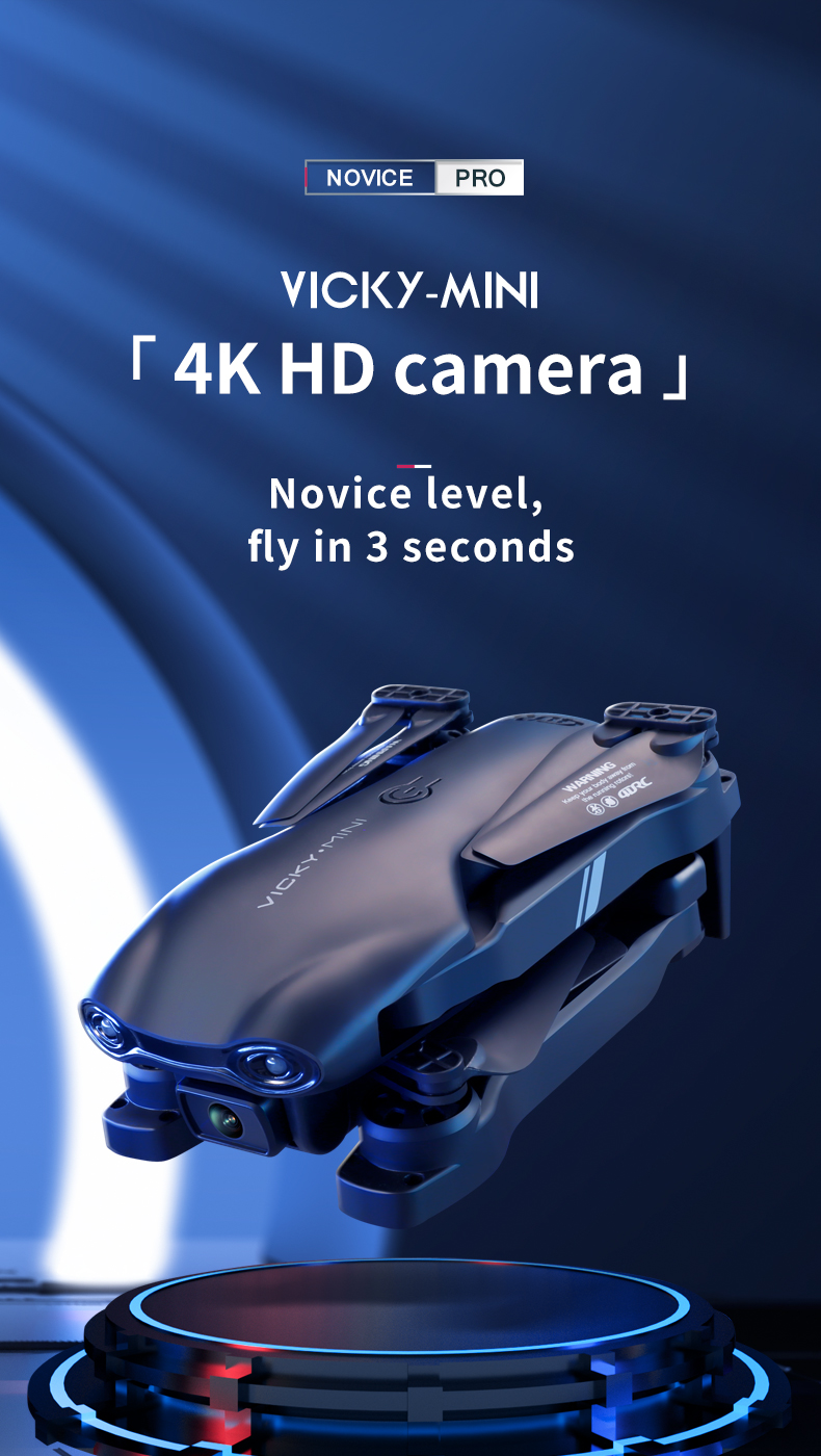 HOT 4DRC V13 Mini Rc Drone 4k Dual Camera WiFi Fpv Drone Dual Camera Foldable Quadcopter Real-time transmission Helicopter