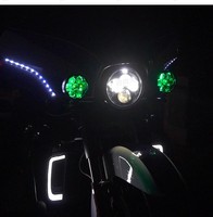 Écran d'affichage LED haute luminosité, phare de moto, projecteur, système d'éclairage intelligent JPAD J7H, garantie 1 an