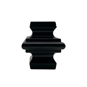 Celia 3/4 \ "Valla <span class=keywords><strong>ornamental</strong></span> Tubo cuadrado Collar decorativo 6 pies Altura OEM 3/4 \" 19mm Presión de aluminio Modelado 3D incluido - Product Image 1